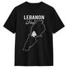 Lebanon Resist Fist Lebanese Flag Cotton T Shirt For Unisex Summer Funny Tshirts Novelty Tee Shirt Plus Size Wholesale Clothes