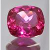Stunning Natural Rhodolite Garnet 12-14 Ct Cushion Cut Certified Loose Gemstone