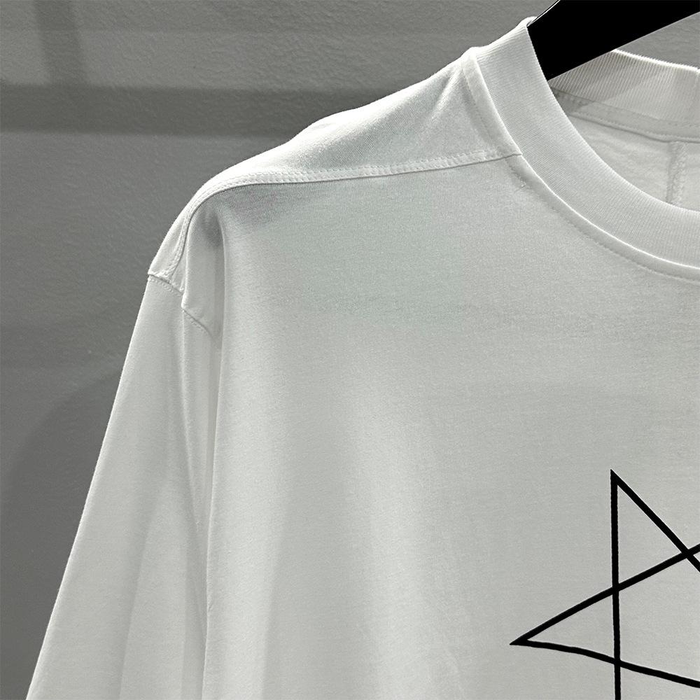 2020 Spring/Summer Men's Five-Star Print Cotton Half-Sleeve T-Shirt