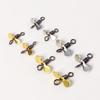 10Pcs Spin Fishing Lure Blades Plug Casting Fly Propeller Spinnerbait Prop DIY Fishing Lure Hook Bait Fishing Accessory