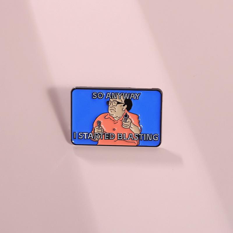 Character Cartoon Unique Badge With Fun Phrases Ideal For Fashionable Gifts Accessories And