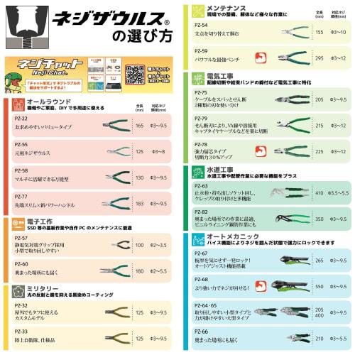 ENGINEER Nejisaurus VP-1, Small Visezaurus for Stripped, Crushed, and Rusty Screws (3mm to 9.5mm Diameter), PZ-64