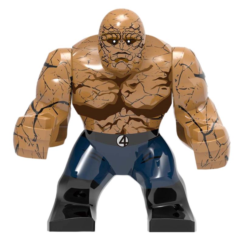 Blind Box Mini Bouwstenen X654 Figuren Grote Goblin Spiderman Iron Man Venom Kapitein Hawk Deadpool Pantser Kerstcadeaus Speelgoed