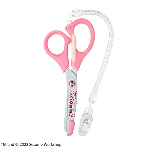 Saint Ladies Sesame Street Elmo Scissors, Pink [ST-US0001]