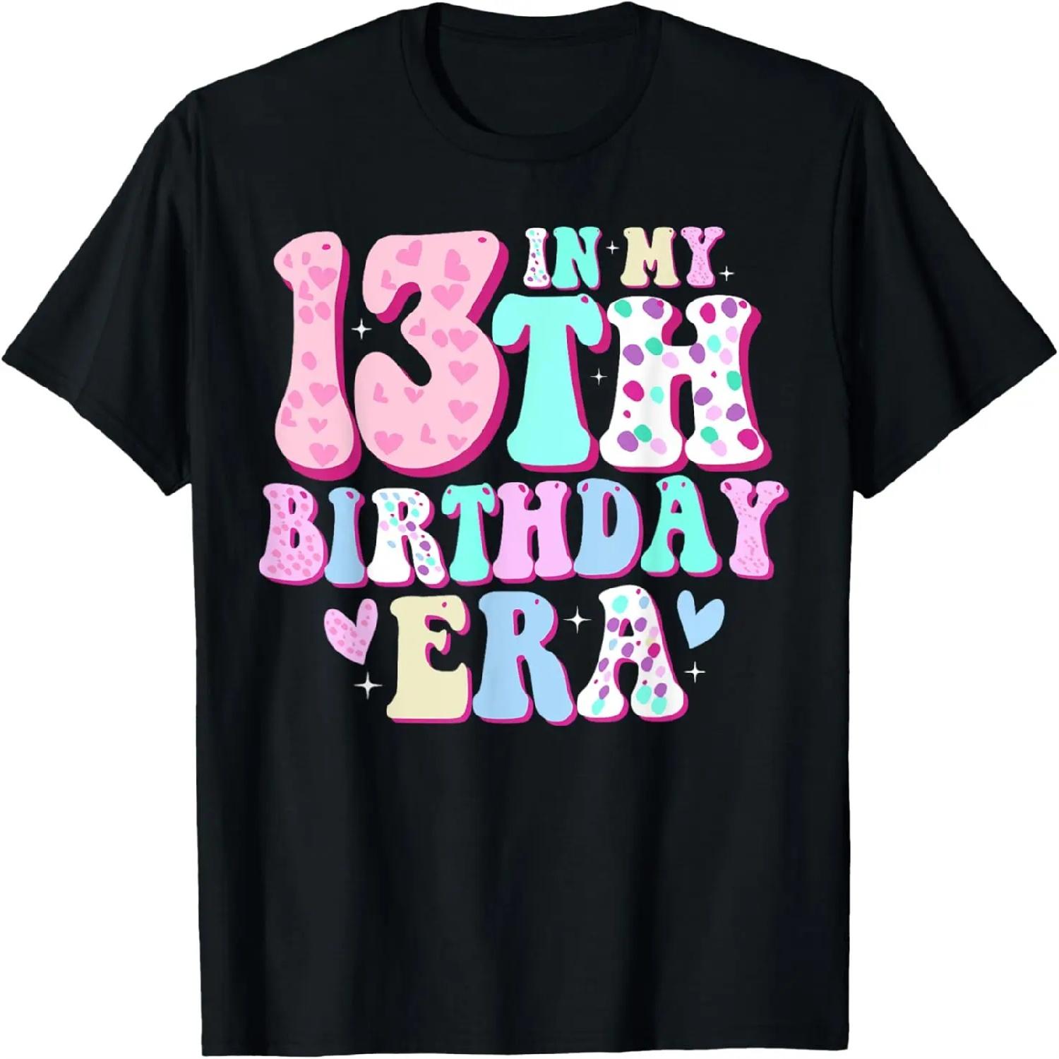 

In My 13th Birthday Era T-Shirt S різнокольоровий