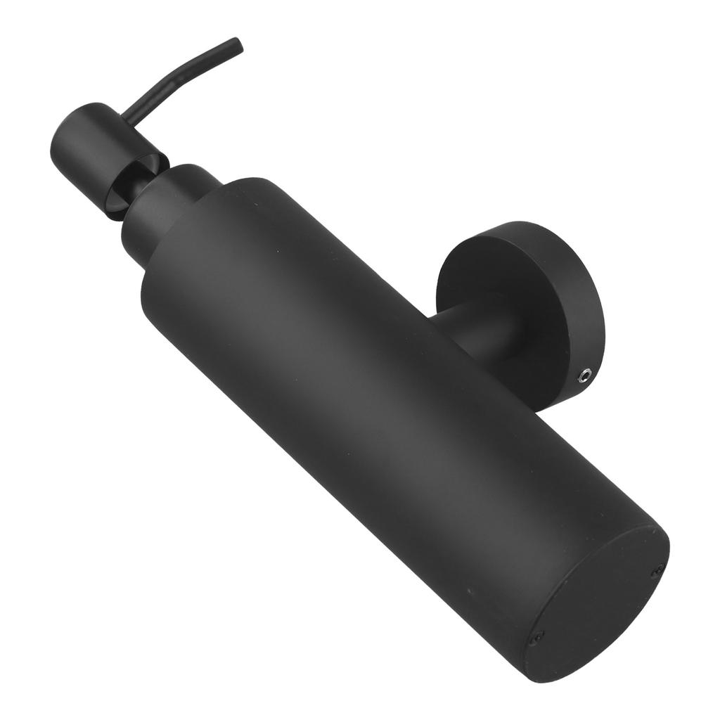 304 Brushed Stainless Steel Manual Soap Dispenser Wall Mounted Golden Black Round Soap Dispenser For Hotel Bathrooms