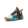 Anta Kids Shaped 3.0 Shock Absorption Low Top Basketball Shoes Kids Sneaker White Black Orange 312421120-3