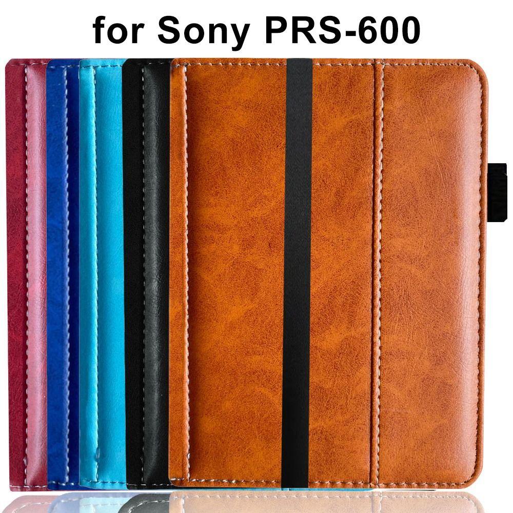 

Retro Case Shockproof Full Protective Shell Professional 6 inch e-Reader Cover for Sony PRS-600 чорний