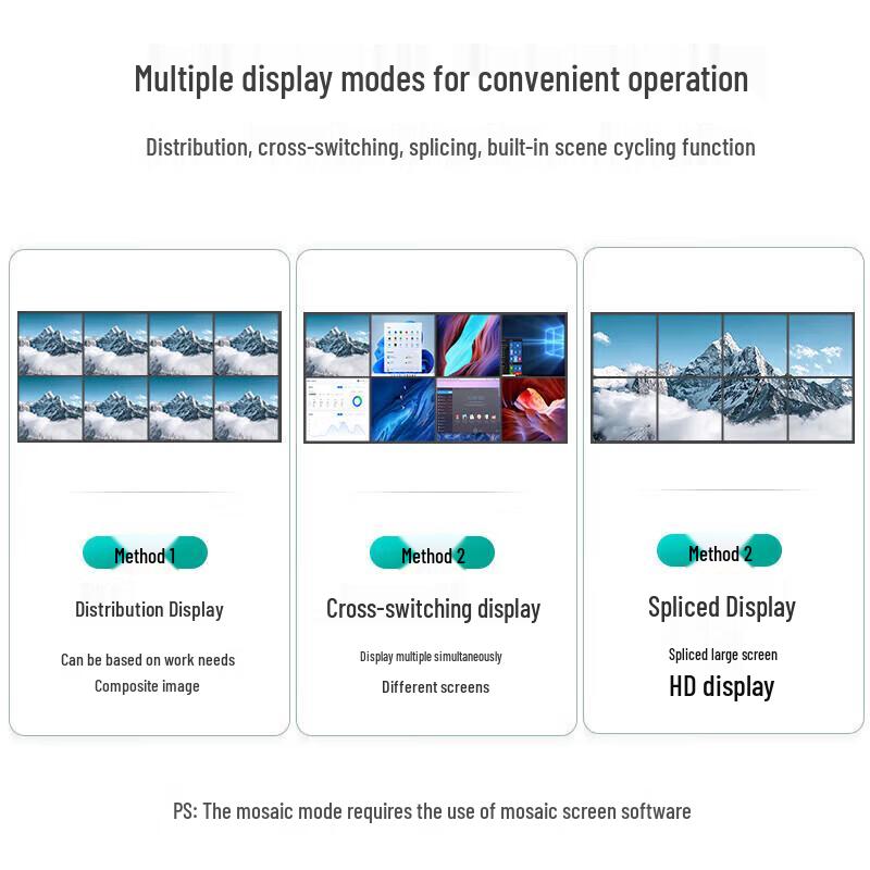 MT-viki 4K HDMI 8x8 Matrix Switcher