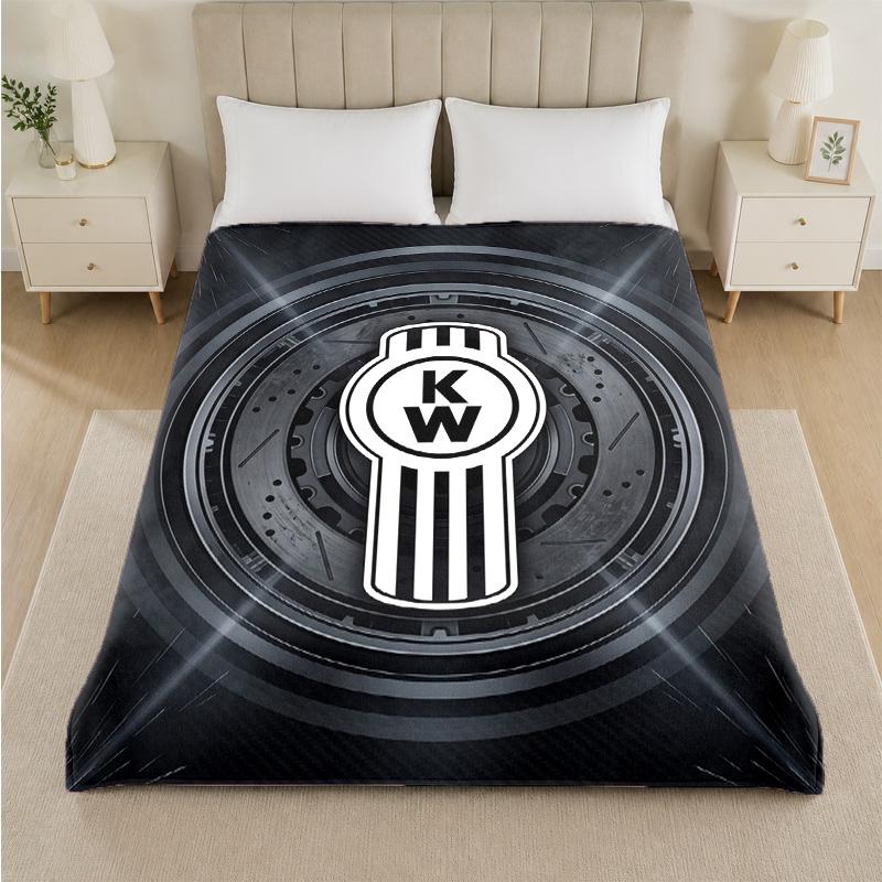 Coperta in Flanella con Stampa Kenworth Morbida Leggera Coperta Plaid in Peluche per Letto Divano Uso Domestico