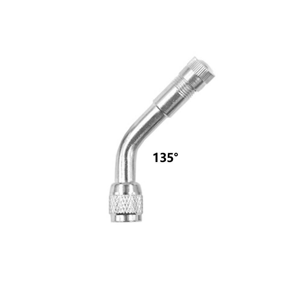 45/90/135 Degree Angle Brass Motorcycle Bent Valve Adaptor Tyre Tube Valve Extension Adapter for Car Truck Motorcycle Cycling Accessories