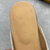 Johnature Pointed Toe Genuine Leather Women's Slippers Casual And Versatile Soft Cowhide Outdoor Slip-on Shoes