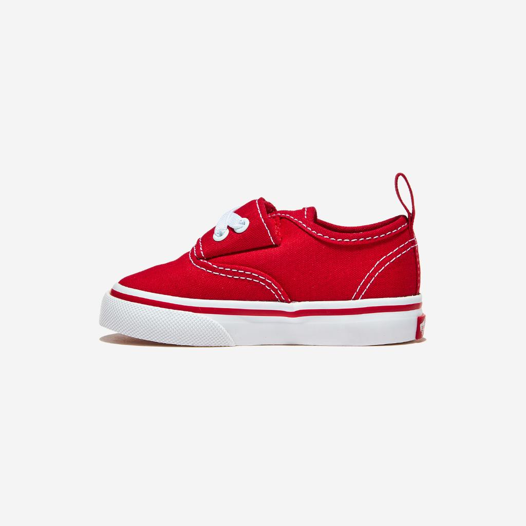 [Vans] Authentic Elastic Velcro Kids Sneakers [VN000EENCJG-RED]