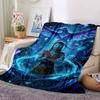 Avatar Theme Printed Blanket - Perfect for Couch, Bed, Travel & Outdoor Use | Machine Washable, Cozy & Durable.