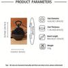 Men's Chain Black Quartz Pocket Watch + Box Gifts for Men