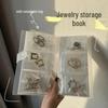 Jewelry & Hairpin Storage Album with High-Transparency PVC Flip Pages