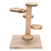Hamster Climbing Platform Wooden Hamster Cage Playground for Small Pets to Chew Play