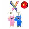 Poppy Playtime Keychain Fidget Toy With Led Light Portable And Reusable Stress Relief Toy