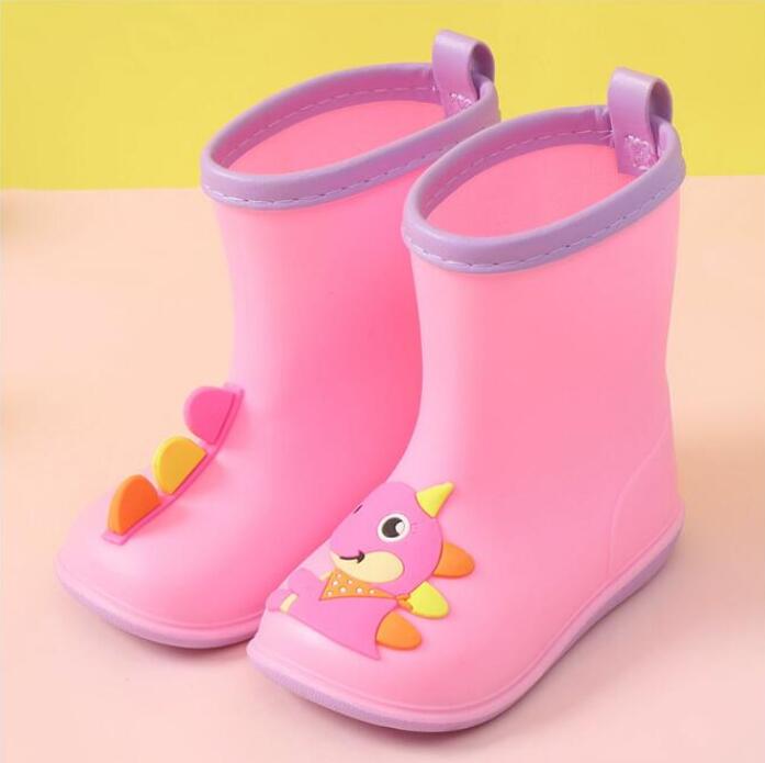 Newest Girl Rainboots Classic Waterproof Children's Shoes Kids Rain Boots Pvc Rubber Boots Kids Baby Water Shoes Boy Rain Boots