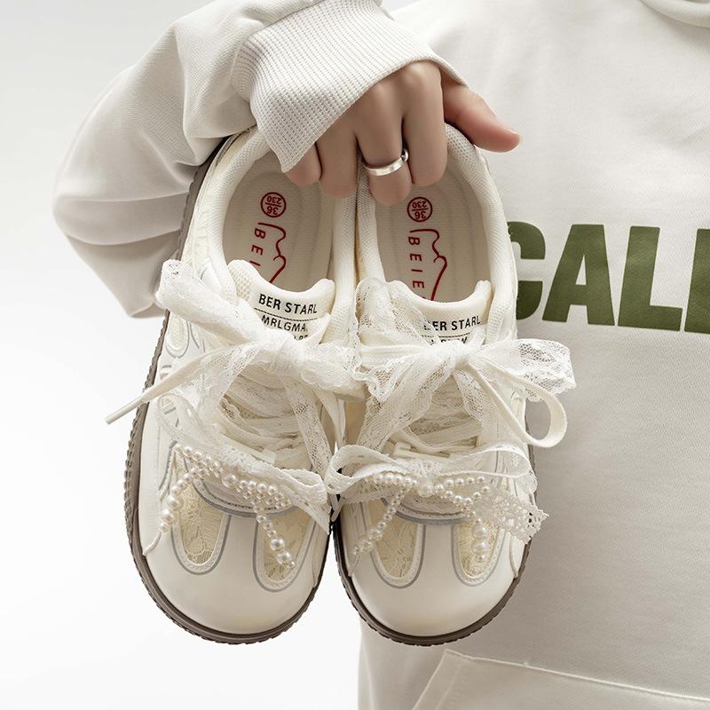 

летние новые сетчатые женские белые туфли универсальные кроссовки дышащие скейт-кеды модная повседневная обувь модные мужские однослойные туфли 40