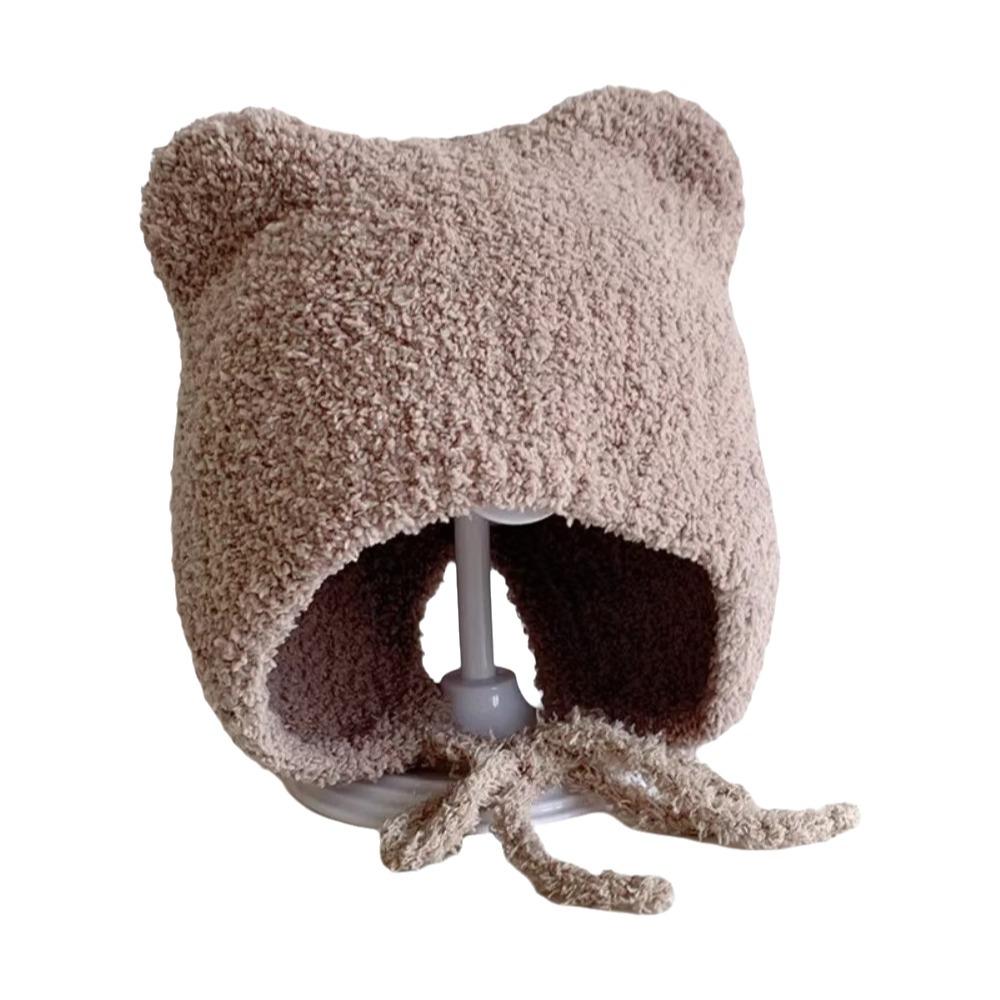 Cat Ear Baby Beanie Cap Breathable Toddler's Knitted Hat Outdoor Activities