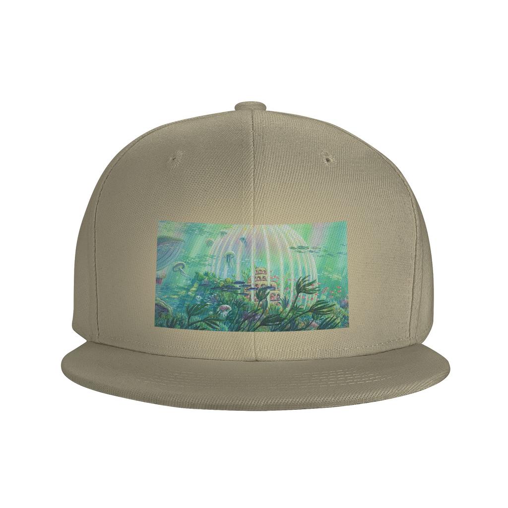 Ponyo Painting Anime Underwater Baseball Caps Snapback Fashion Baseball Hats Breathable Casual Casquette Outdoor for Unisex