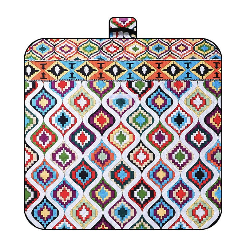 

Коврик для пикника 200x200 см, водонепроницаемый брезентовый коврик для пикника на пляже, портативная складная скатерть для отдыха на открытом воздухе, туристический коврик 150x200cm