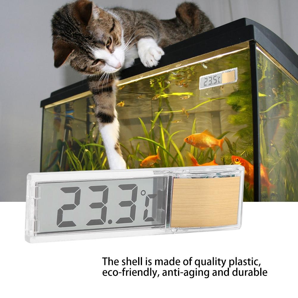 LED Digital Fish Tank Aquarium Thermometer Small Size Temperature Measuring Meter Machine