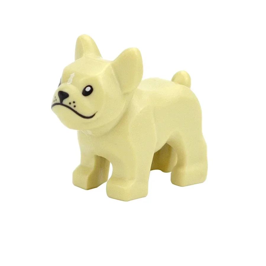 City Animal Building Block Figures Eagle Owl Goat Crocodile Dog Lion Cheetah Parrot DIY Farm Street View Accessories Bricks Gift