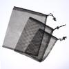 2Pcs Mesh Drawstring Storage Bag Breathable Durable Fabric Multi Purpose Home Travel For Sports Gear Swim Supplies Travel Use