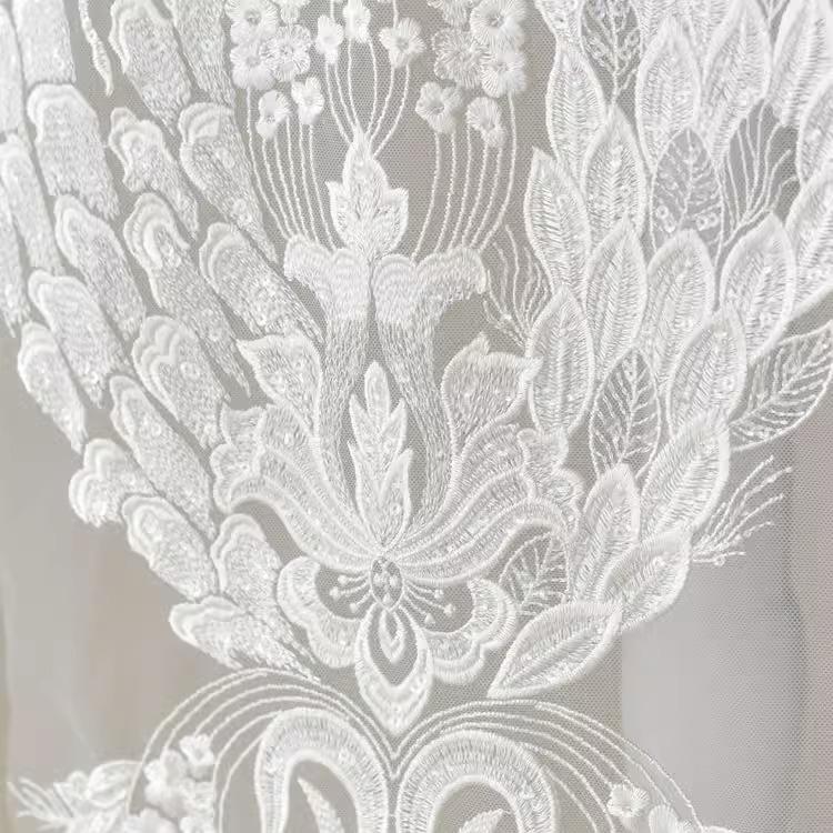 Weizenährenblume High-End Stickerei Spitze Accessoires, Handgefertigt DIY Hochzeitskleid Rock Spitze Accessoires