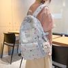 Schoolbag Korean Backpack for Women Ins Versatile New High School Students School Bag Cute Large Capacity Strong Durable Backpack
