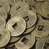 Ancient Coins for DIY Accessories, 100 Chinese Antique-Style Coins, Feng Shui Artifacts, I Ching, Implying Health & Wealth