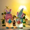 Easter Enchanting Decor With Adorable Light Up Doll And Colorful Egg Accents Home For