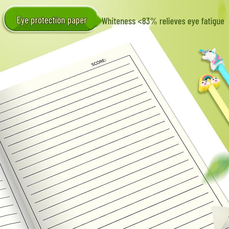 Enhanced English Workbook: Thick 16k Notebook for Primary & Junior High Students