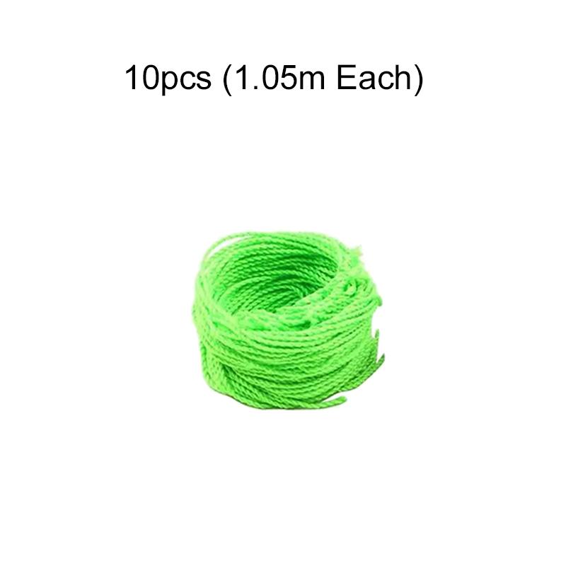 10pcs/set Knitting Wool Crochet Thread 1.05m Cotton Colorful Rope Polyester Cotton Yoyo Ball Rope Professional Accessories TMZ