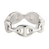 Chaine DAncre Logo Design Silver Ring Unisex Rings H109507B00049