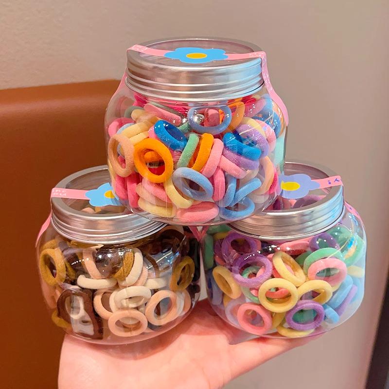 Fashionable Hair Ties for Girls - Small Size Rubber Bands and Hair Accessories