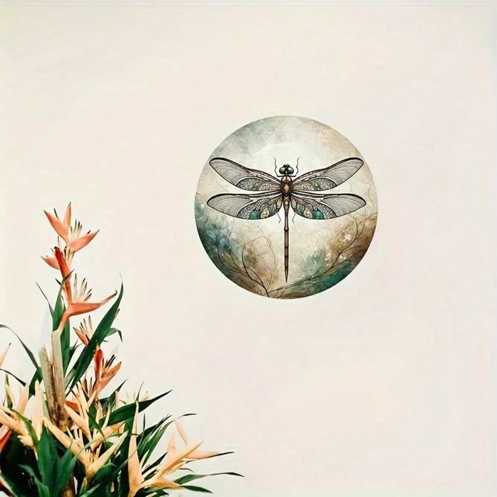 Dragonfly Quote Tin Metal Art Sign Home Garden Cafe Office Decor
