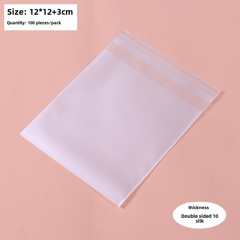 Verdickte selbstklebende Schneeflocken-Kekstüte - Verpackung aus mattierter Folie