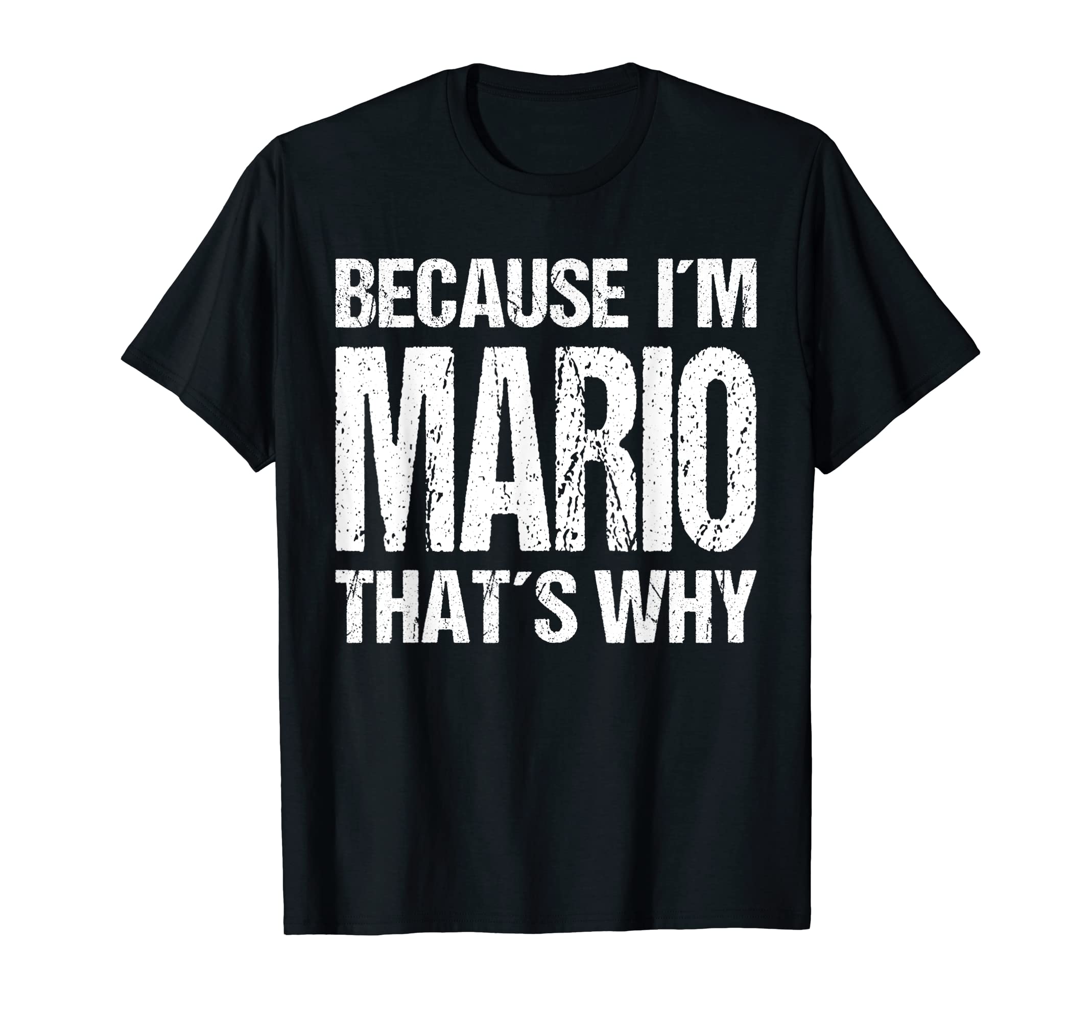 

забавно, потому что футболка Mario I m I m чёрный
