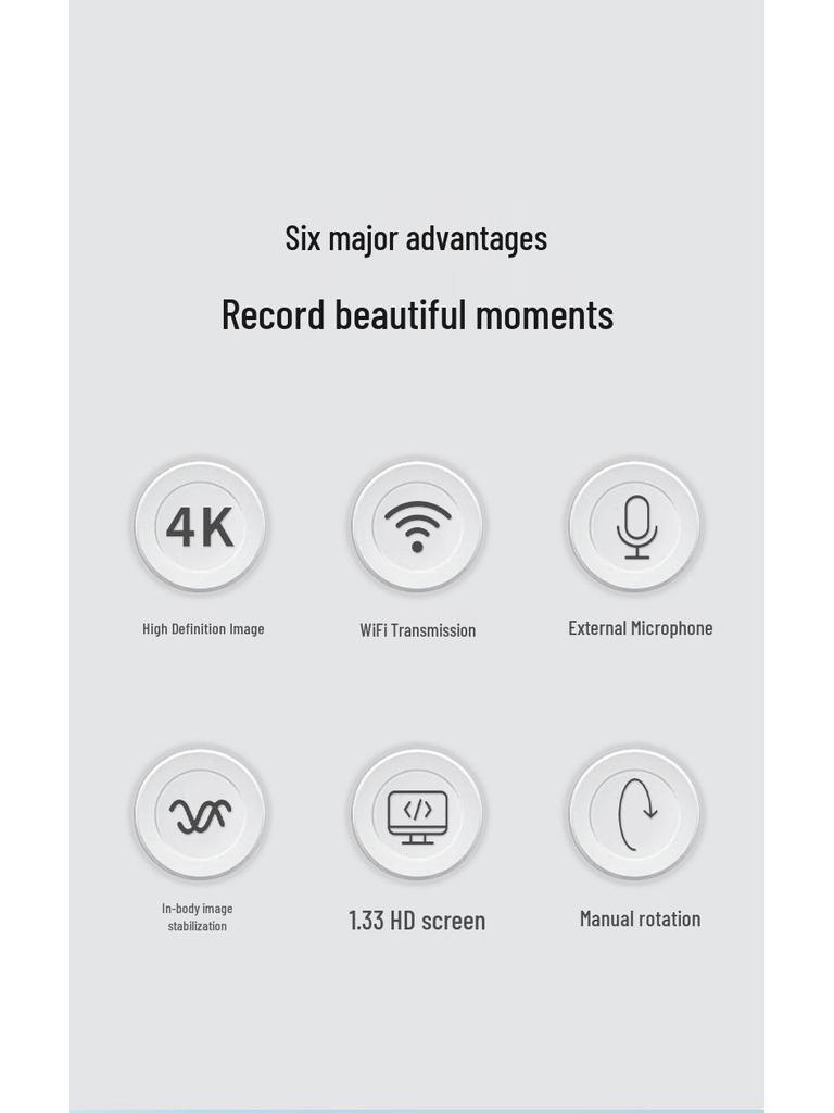 Best-Selling K1 4K HD Action Camera with 270° Rotation & WIFI for Sports