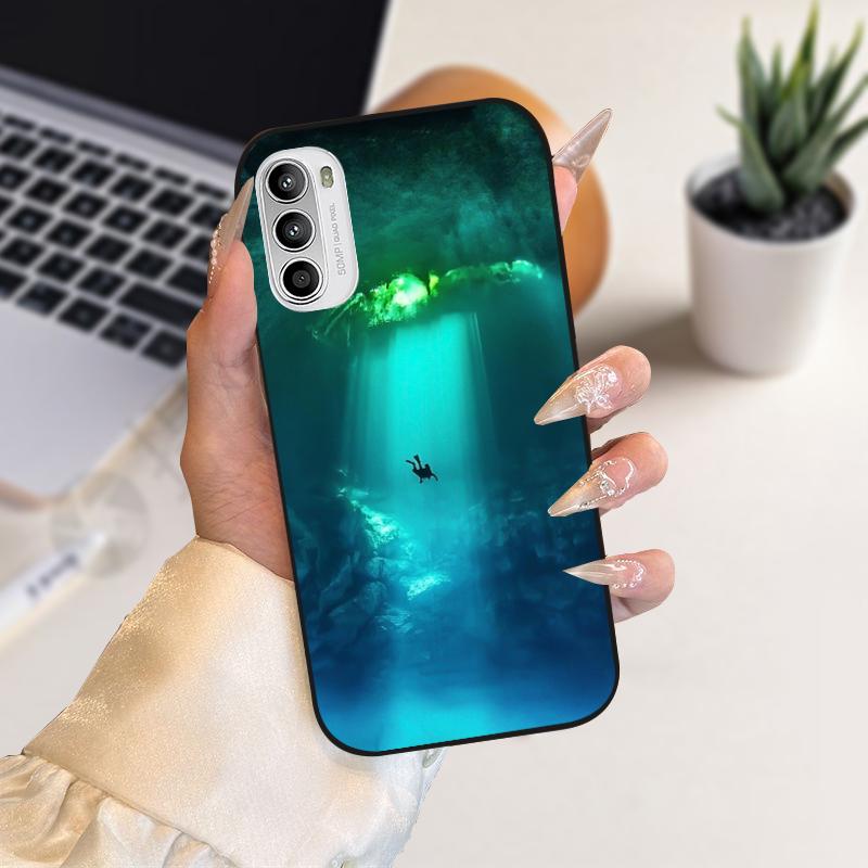 Cartoon Animal Cases For Motorola G52 4G Bumper Cover On Moto G82 G71s 5G Soft Silicon Phone Case For Motorola G 82 Coque Fundas