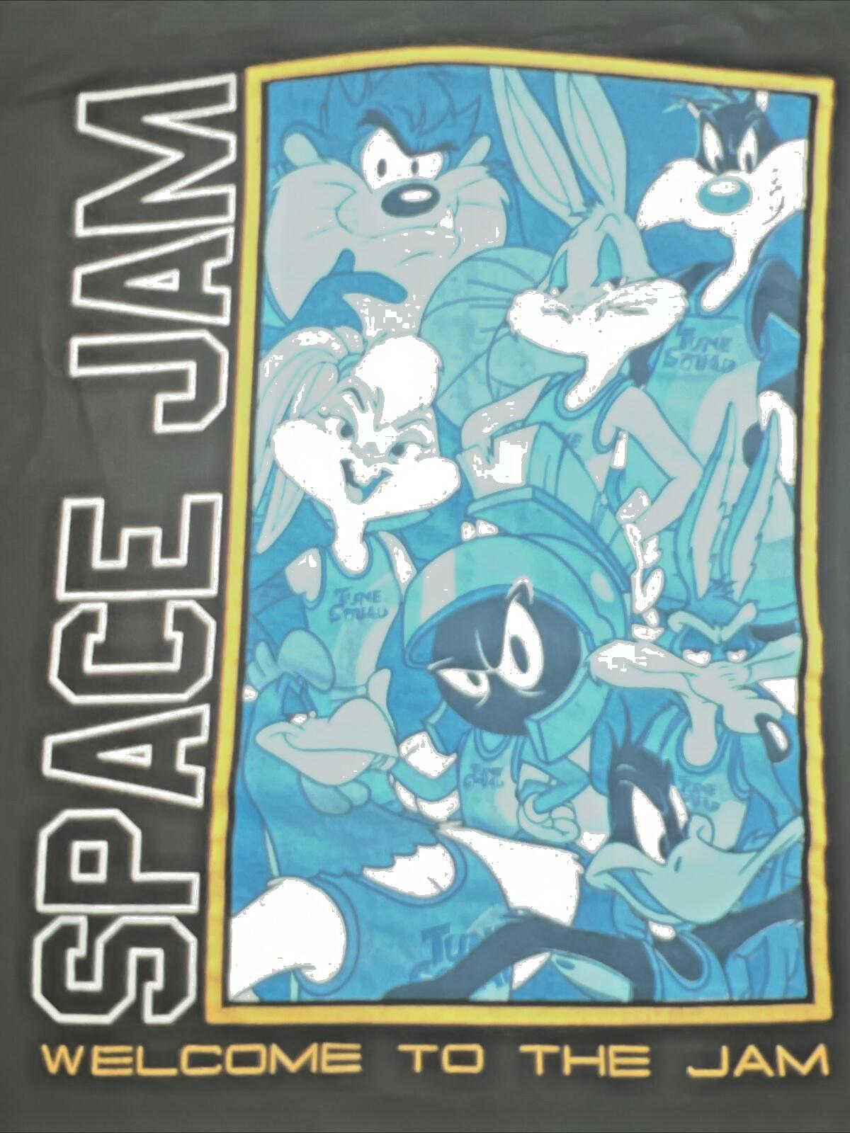 Space Jam A New Legacy Tune Squad T-Shirt Black Men s Size Large Looney Tunes Unisex T-Shirt XXXL