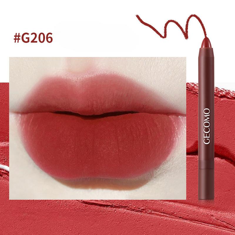 Velvet Matte Double-ended Lipstick Pen, Easy To Smudge, Waterproof, Color-developing, Long-lasting, Not Easy To Stain Women's Lipstick