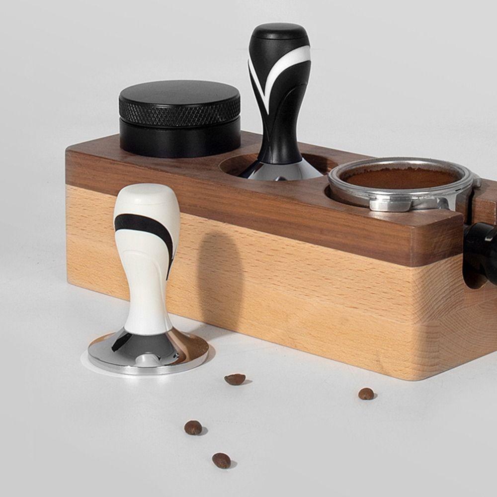 Flat Bottom Coffee Tamper Constant Pressure Coffee Leveler Espresso Distribution Tool  Barista Use