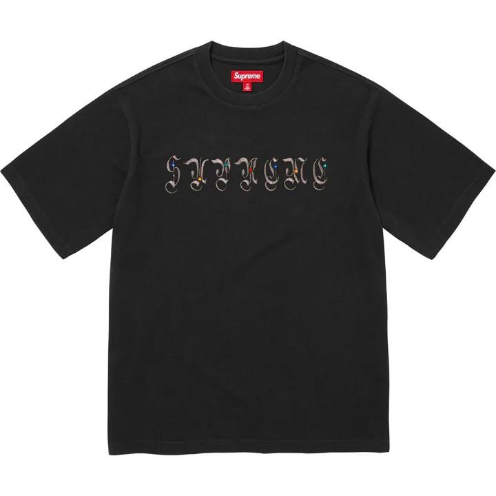Supreme AOI Gems S/S Top Black L