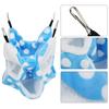 Blue Flannel Hamster Three Layers Warm Hammock Hanging Bed House for Small Pets Sugar Glider ChinchillaBlue