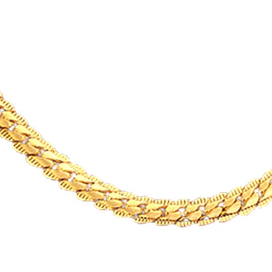 5mm 20Inches Men Necklace Twisted Chain Decoration Jewelry Long Lasting All Match Chain Necklace for Party