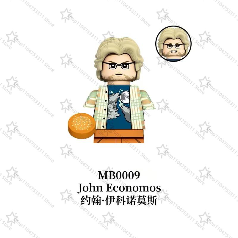 HOT Movie classic protagonist celebrity characters building block doll assembly DIY toys brick toys holiday Christmas gifts